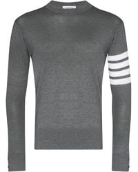 Thom Browne - Wool 4-Bar Merino Pullover - Lyst