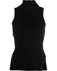 Courreges - リブ タンクトップ - Lyst