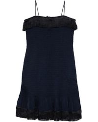 By Malene Birger - Mini-Jurk Met Kwastje En Franje - Lyst