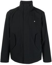 Stone Island - High-Neck Zip-Up Jacket - Lyst