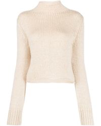 Forte Forte - Chunky-knit Cropped Jumper - Lyst