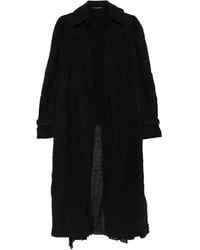 Yohji Yamamoto - Wool Single-Breasted Coat - Lyst