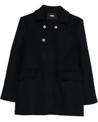 Maje - Double-Breasted Coat - Lyst