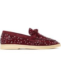 Nicoli - Aurelia Bow-Embellished Loafers - Lyst