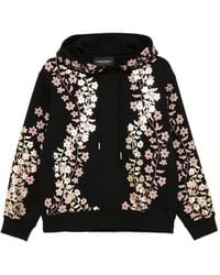 Cynthia Rowley - Foil-Print Hoodie - Lyst