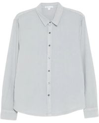 James Perse - Button Standard Shirt - Lyst