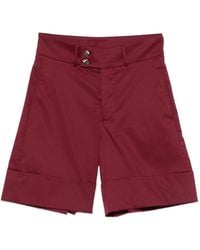 Berwich - Nadine Button-Detail Shorts - Lyst