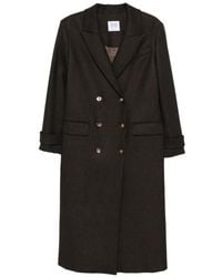 LE SULLY STUDIO - Double-Breasted Peak-Lapel Coat - Lyst