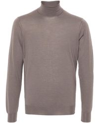 Drumohr - Fine-Knit Roll Neck Sweater - Lyst