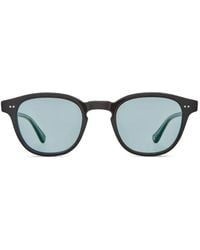 Garrett Leight - Evan Round-Frame Sunglasses - Lyst