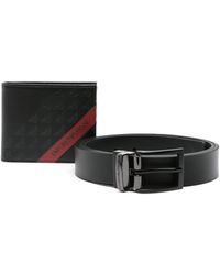 Emporio Armani - Logo-print Faux-leather Gift Set - Lyst