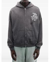 PALY - Hoodie Carrying The Message À Effet Usé - Lyst