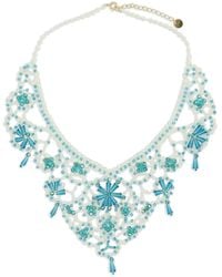 Undercover - Bead-Embellished Crochet Necklace - Lyst