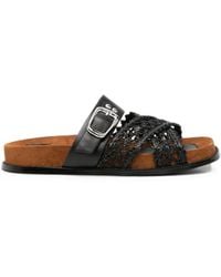 SERGIO MORETTI FIRENZE - Buckle-Fastening Sandals - Lyst
