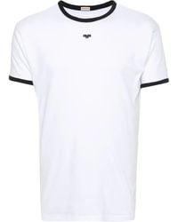 Fursac - Logo-Appliqué T-Shirt - Lyst