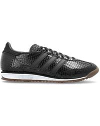 adidas - Sl 72 Og Reptile-Effect Stripe Sneakers - Lyst