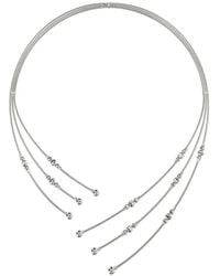 Desmo - Collar Crystal Flexi Con Múltiples Filas - Lyst