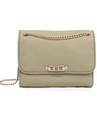 Guess - Anise Logo-Embossed Chain-Strap Shoulder Bag - Lyst