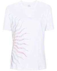 PS by Paul Smith - Swirl Sun-print T-shirt - Lyst