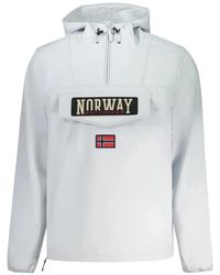 Norway 1963 - Logo-Patch Hooded Jacket - Lyst