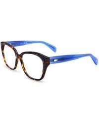 Rag & Bone - Lunettes De Vue À Monture Carrée Effet Écaille De Tortue - Lyst