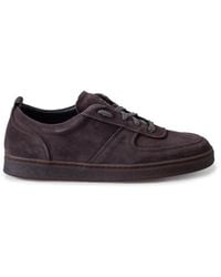 Calce - Suede Panelled Sneakers - Lyst