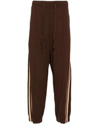 CROQUIS - Side-Stripe Knit Trousers - Lyst