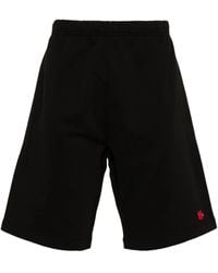 KENZO - Boke Flower Cotton Shorts - Lyst