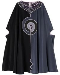 PUCCI - Astro-Print Cape Mini Dress - Lyst