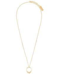 Jacquemus La Chaine Chevaliere Necklace - Metallic