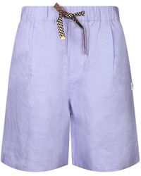 Atelier Vlisco - Drawstring Elasticated-Waist Deck Shorts - Lyst