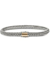 John Hardy - Sterling 14K Icon Bracelet - Lyst