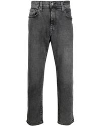 Levi's - Straight-Leg-Jeans Mit Logo-Patch - Lyst