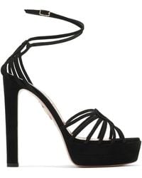 Aquazzura - Sweetheart Plateau 130 Sandals - Lyst