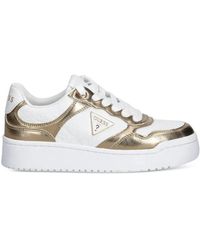 Guess - Miriam panelled sneakers - Lyst