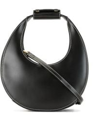 STAUD - Mini Moon Leather Shoulder Bag - Lyst