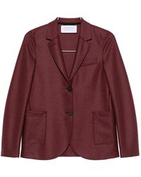Harris Wharf London - Single-Breasted Notched-Lapels Blazer - Lyst