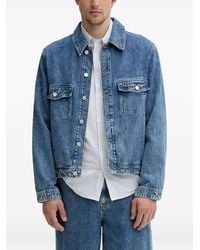 Samsøe & Samsøe - Chemise Rayée À Manches Longues - Lyst