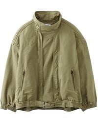 Hed Mayner - High-Neck Belted Jacket - Lyst