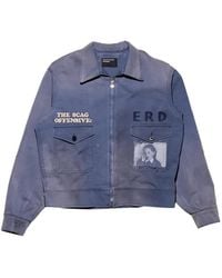 Enfants Riches Deprimes - Graphic-Print Embroidered Jacket - Lyst