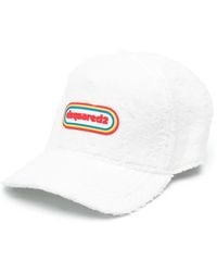 DSquared² - Logo Terry-Cloth Baseball Cap - Lyst