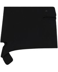 Courreges - Loop-Knit Mini Skirt - Lyst
