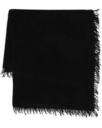 Allude - フリンジ カシミアスカーフ - Lyst