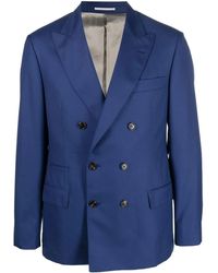 Brunello Cucinelli - Traje de vestir con doble botonadura - Lyst