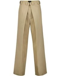 Givenchy - Pleated Wide-Leg Trousers - Lyst