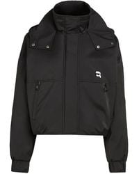 KARL LAGERFELD - Ikon Hooded Jacket - Lyst