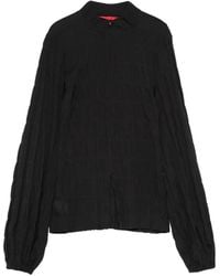 Thelatest - Dalila Textured Blouse - Lyst