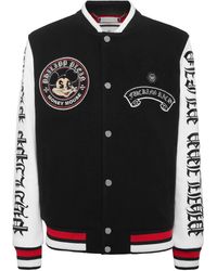 Philipp Plein - Giacca Varsity Con Motivo Money Mouse - Lyst