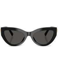 Dolce & Gabbana - Devotion Cat-Eye Sunglasses - Lyst