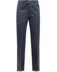 PT Torino - Pantalon Droit À Design Plissé - Lyst